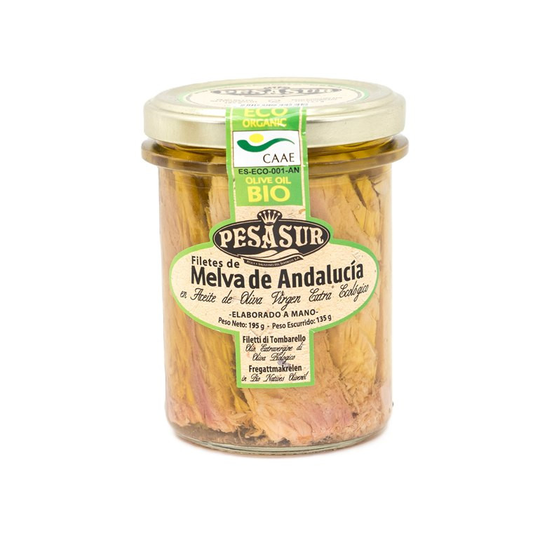 Melva Fillets, 195 g organic